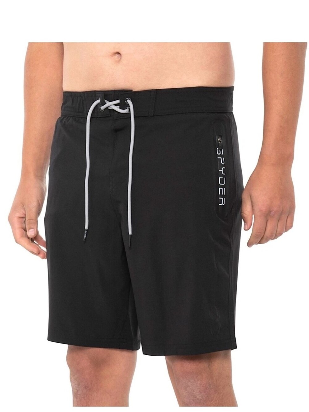 Men's XXL Spyder Swimsuit Men's UV Protection Mesh Liner Swim Trunk Suit